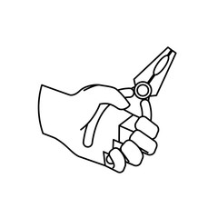 Construction tool equipment icon vector illustration graphic design