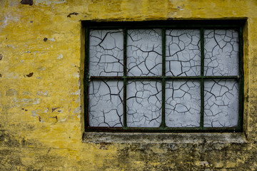 a wall and a contrasty old window of a danish farm2