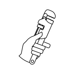 Construction tool equipment icon vector illustration graphic design