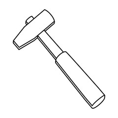 Construction tool equipment icon vector illustration graphic design
