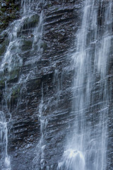 waterfall rock beauty water falls on stones