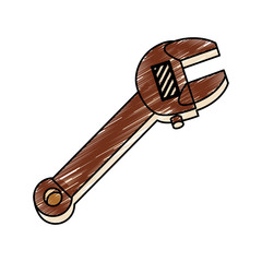 Construction tool equipment icon vector illustration graphic design