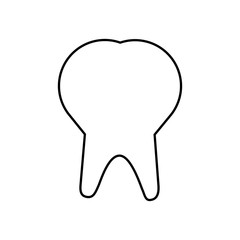 Medical dental care icon vector illustration graphic design