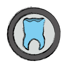 Medical dental care icon vector illustration graphic design