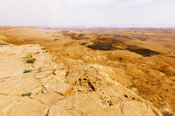 Desert landscapes in Israel.