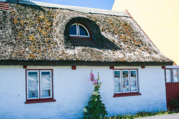 Fototapeta na wymiar Typical houses in Gillelej