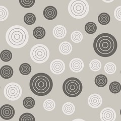 Checkers pattern. Seamless vector game background with black and white draughts