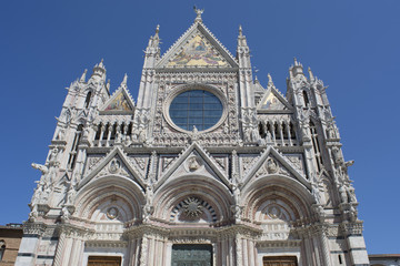 Fototapeta na wymiar Duomo di Siena