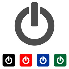 Power button. power. start. computer. push. switch. control. icon.