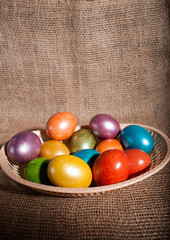 easter eggs isolated