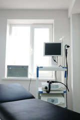 gastroscopy device in a medical room