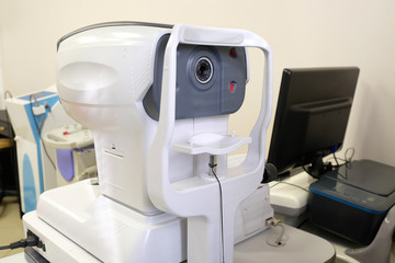 Medical equipment of ophthalmologist