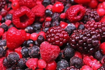 Mixed berries.