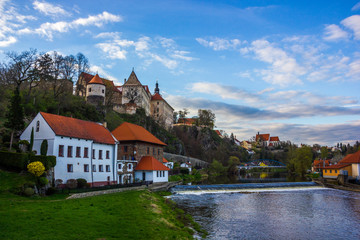 Fototapeta na wymiar Bechyne, Czech republic.