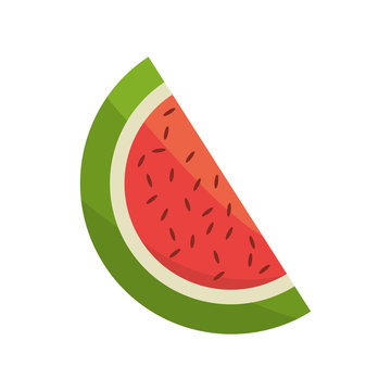watermelon fruit fresh image vector illustration eps 10