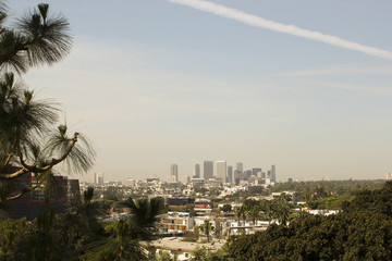 Fototapeta na wymiar Los Angeles landscape