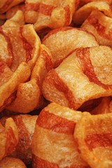 Bacon flavored chips snacks