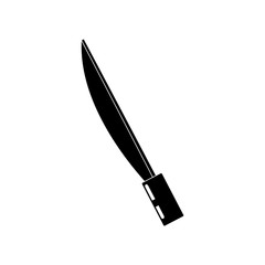 knife utensil cooking picnic vector illustration eps 10