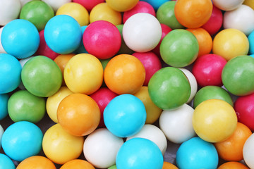 Colorful candy background.