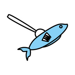 fisf fresh fork food vector illustration eps 10