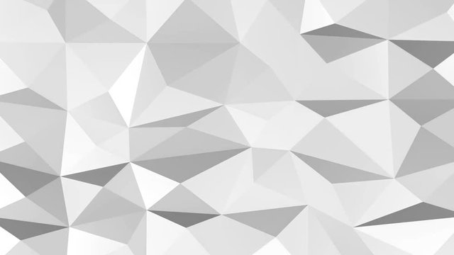 White polygonal geometric surface background. 3D rendering. Kit 5 in 1. (4 sek.+ 10 sek. + 4 sek + 4 sek + 4 sek)