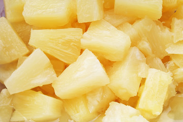 Pineapple texture pattern as background