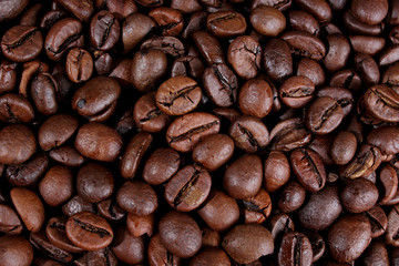Naklejka premium Coffee beans.