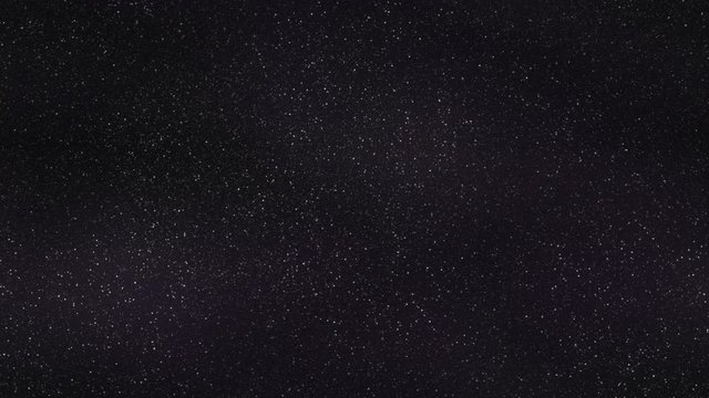 Loopable: Panning right along tileable pattern of dense realistic starry sky with slowly twinkling stars background.