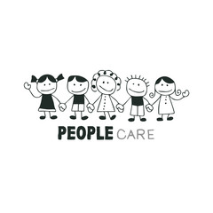 Social Team Work, People Care 