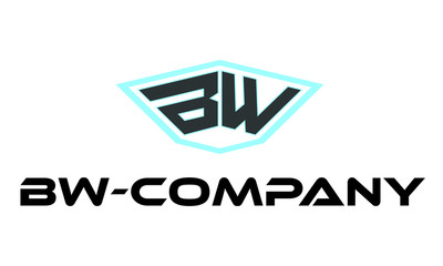 B and W logo