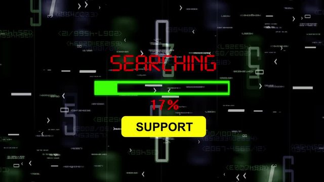 Searching for support