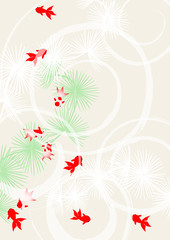 金魚　バックグラウンド