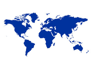 Fototapeta na wymiar 世界地図　縮図　グローバル