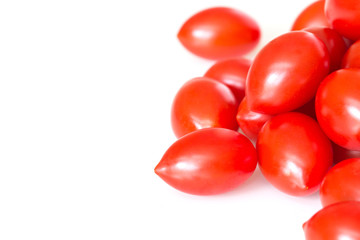 Red cherry tomatoes.