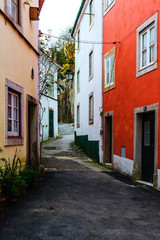 The charming old town of Sintra. Portugal