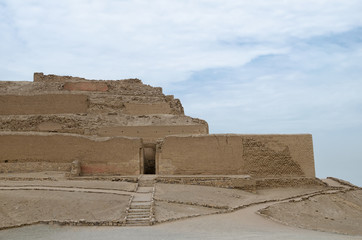 Ancient Inca pyramid
