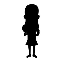 young girl holding ball icon image vector illustration design 