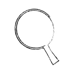 ping pong racket icon image vector illustration design 