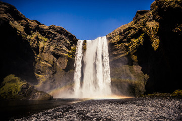 Skogafoss waterfall