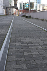 Obraz premium hafen in düsseldorf