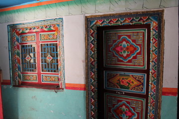 Kham Tibetan Traditional Home Decoration Sichuan China Asia