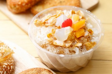 shaved ice with coffee, 커피빙수