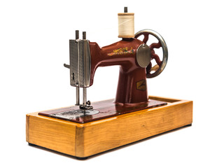 Vintage hand sewing machine