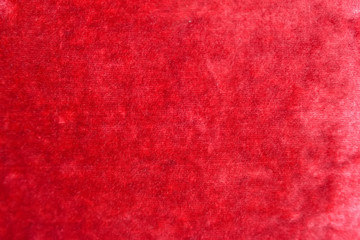Red soft fabrick texture
