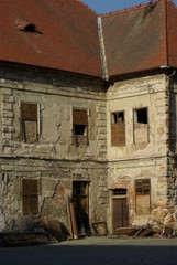 Ruined house