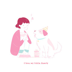 Pet, My little family