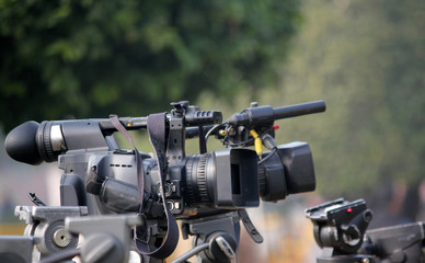 Digital movie photography camera.