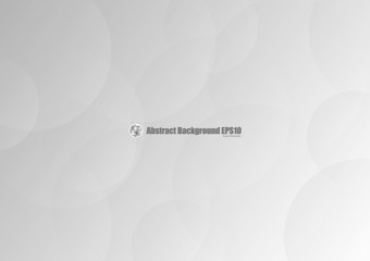 Abstract gray circle gradient background
