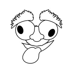 April fools day icon vector illustration graphic design