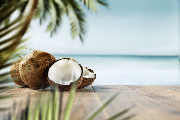 Fototapeta premium coconuts 